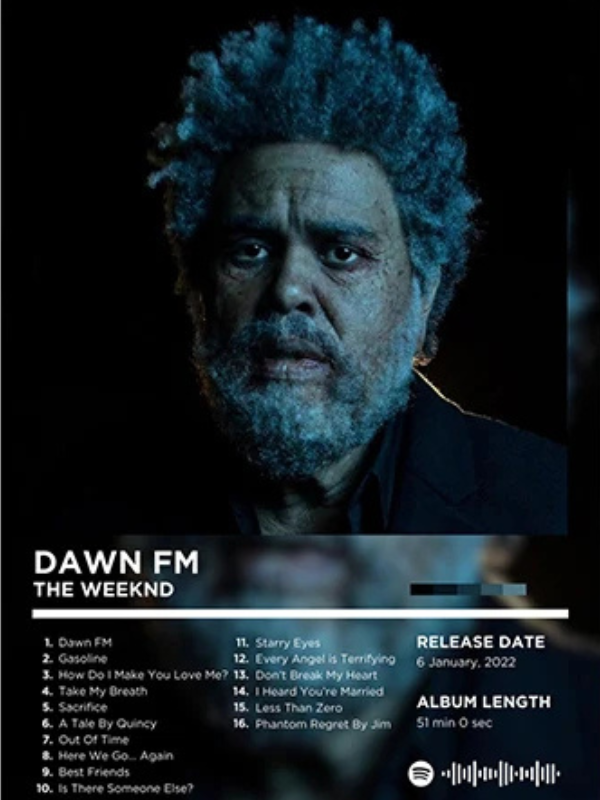 The Weeknd Album Covers