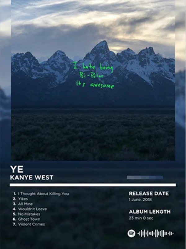 Kanye West Album Covers