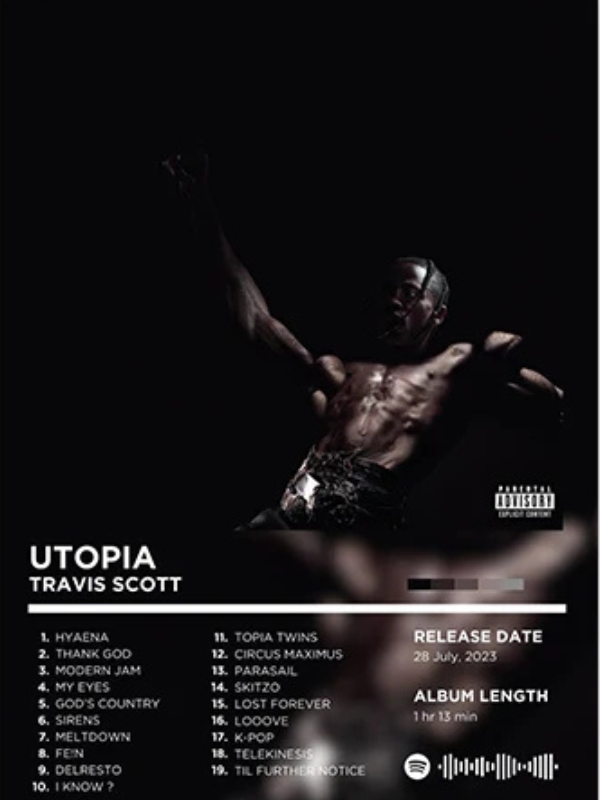 Travis Scott Album Covers