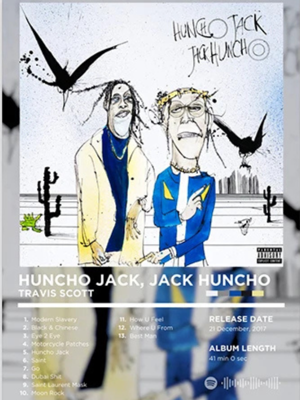 Travis Scott Album Covers